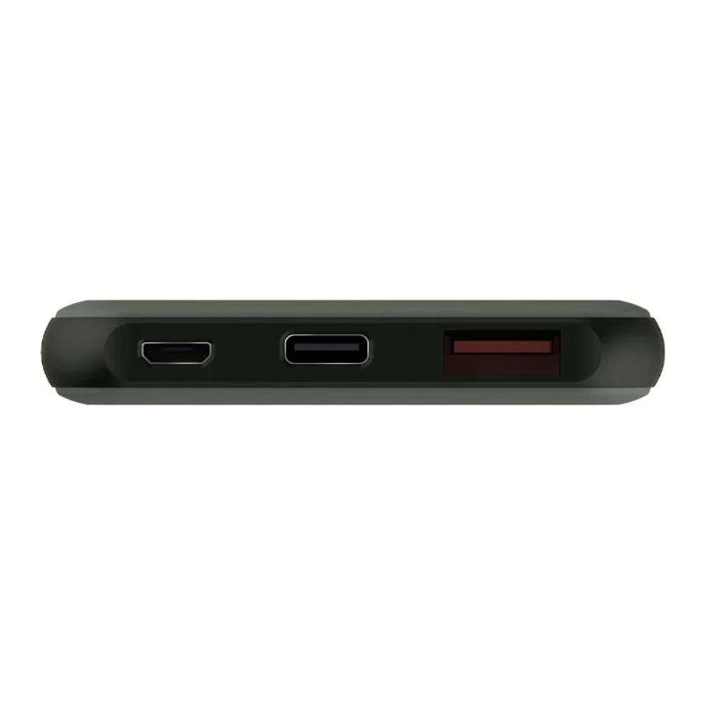 10000mAh PD & QC 3.0 流動充電池丨超輕特薄丨綠色丨Verbatim丨66440